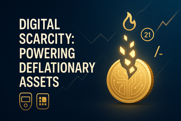 Deflationary Assets: Why Digital Scarcity Is Flipping the Script