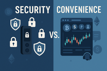 Self-Custody hardware wallets vs. Crypto exchanges