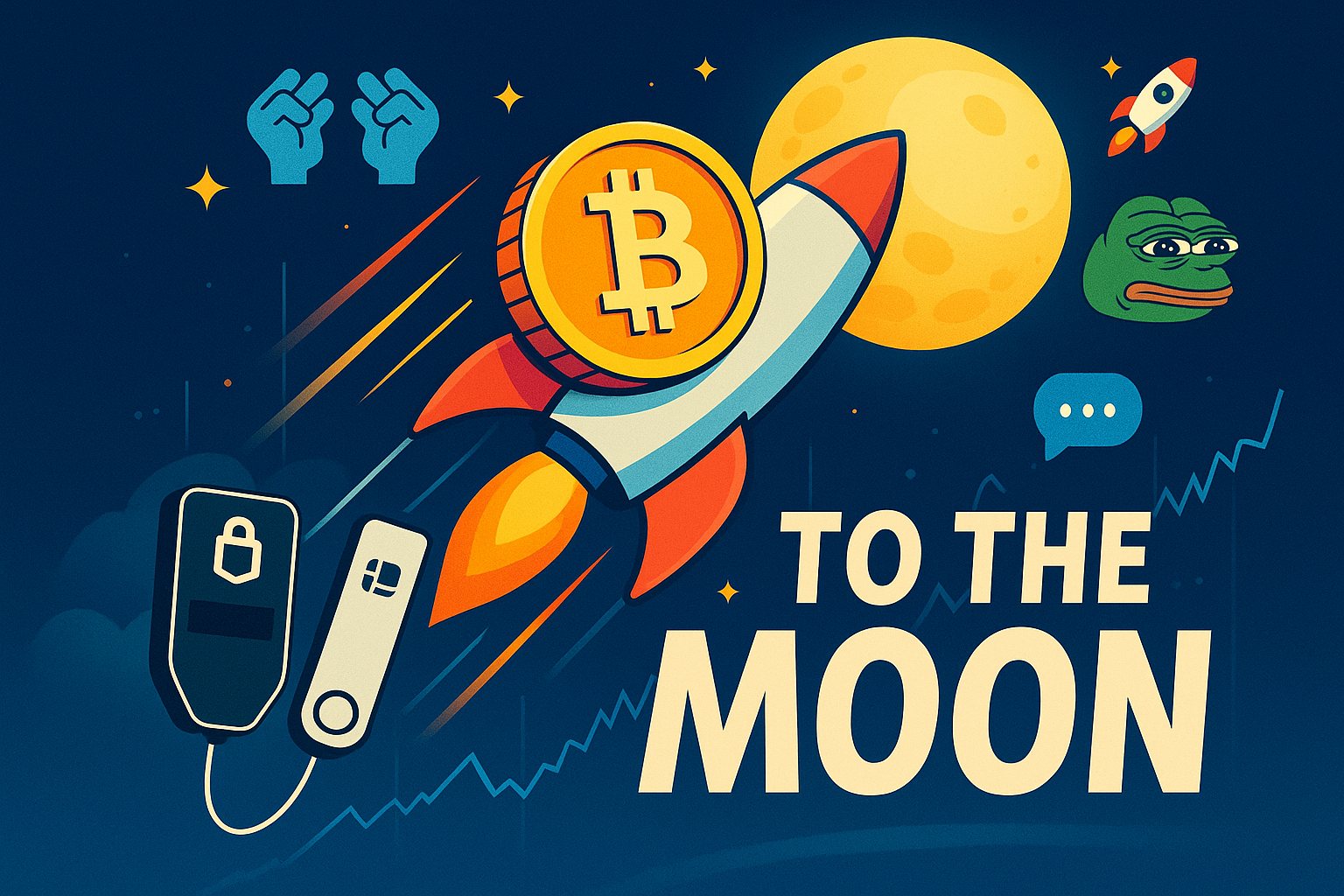 To the Moon: Why Crypto Folks Keep Saying It (And What It Really Means)