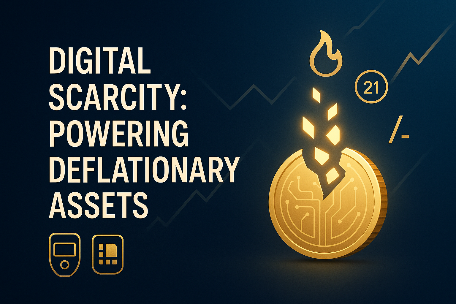 Deflationary Assets: Why Digital Scarcity Is Flipping the Script