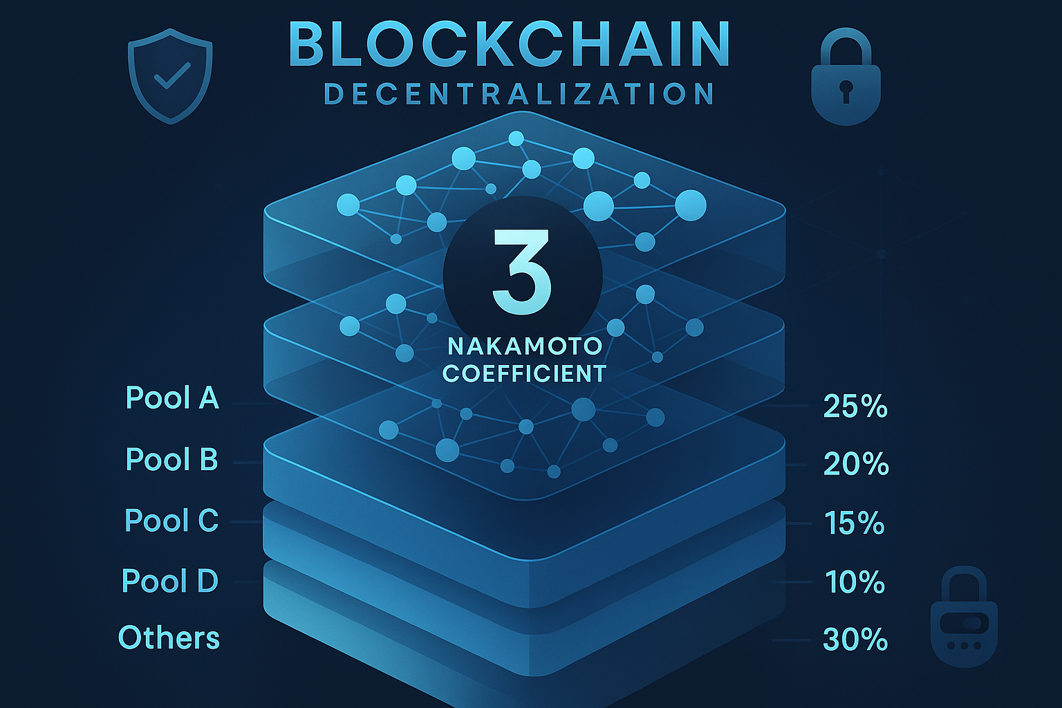 The Nakamoto Coefficient: Peeking Under the Hood of Blockchain Decentralization