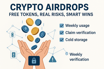 Crypto Airdrops Explained: Free Tokens, Real Risks, and Smart Wins