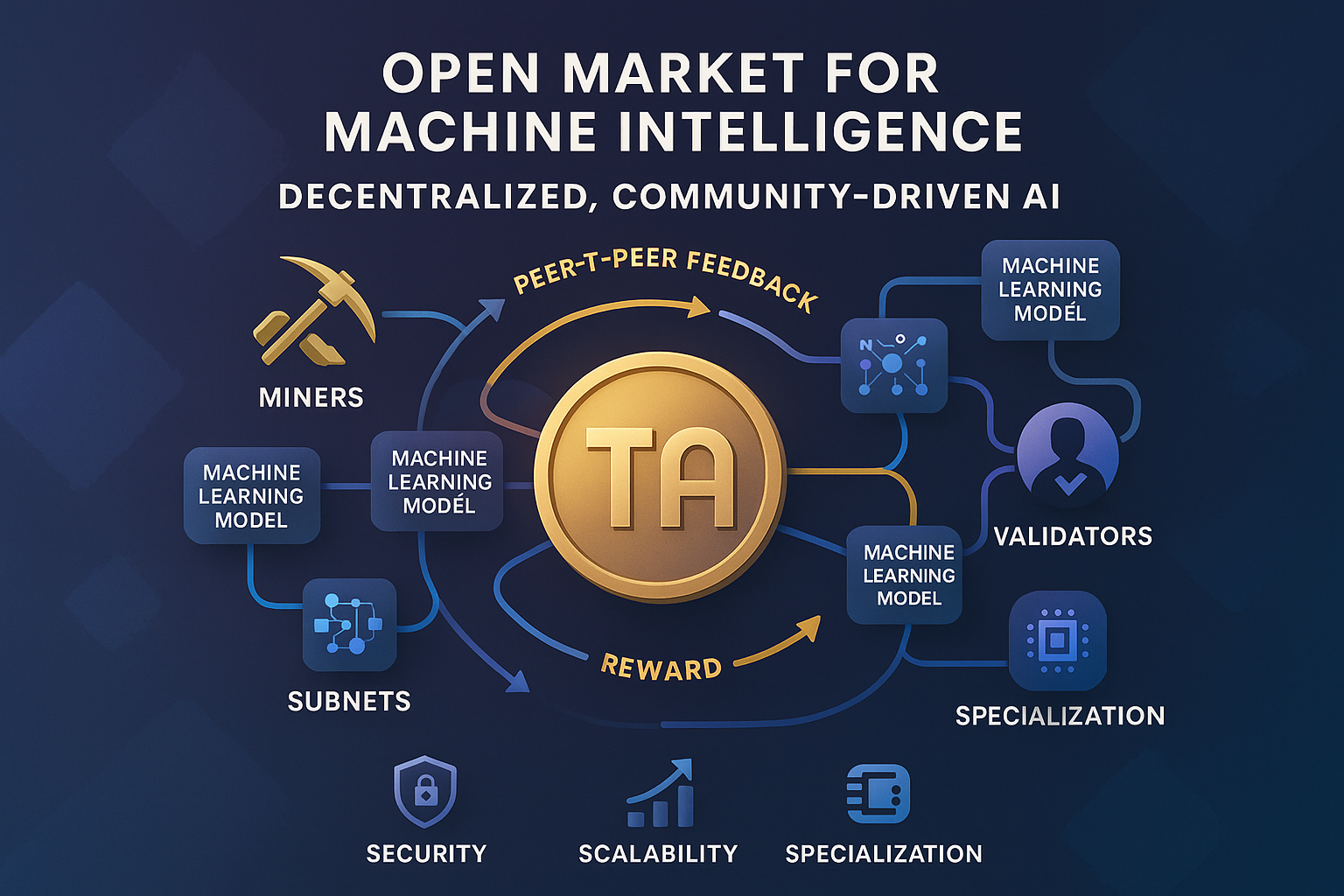 Bittensor TAO and the Open Market for Machine Intelligence