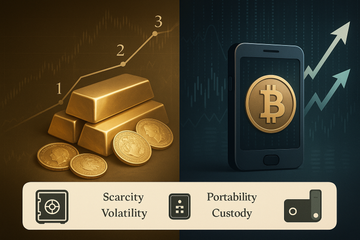 BTC vs Gold: What Holds Value When the Noise Gets Loud